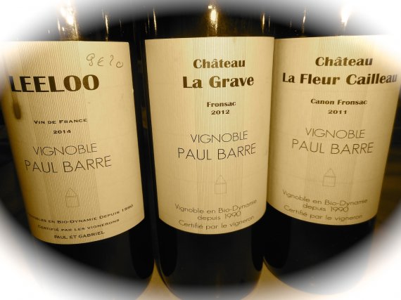 Bouteilles de paul Barre