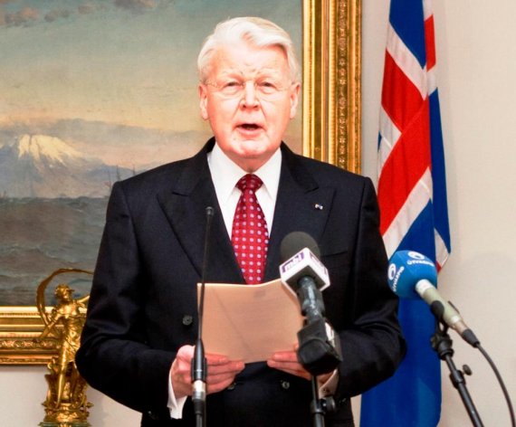 Olafur_Grimsson président de l'Islande