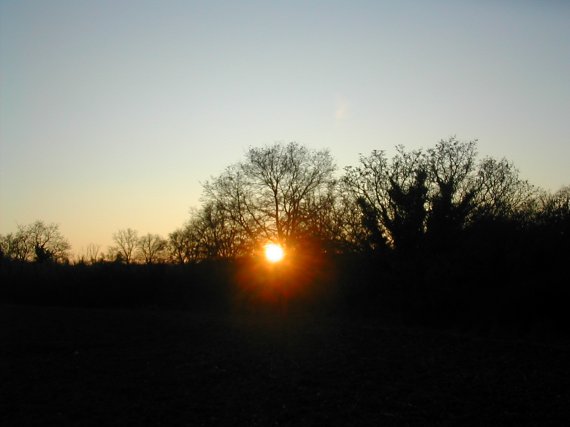 Couché de soleil sur Bézier